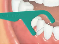 Fio dental com haste